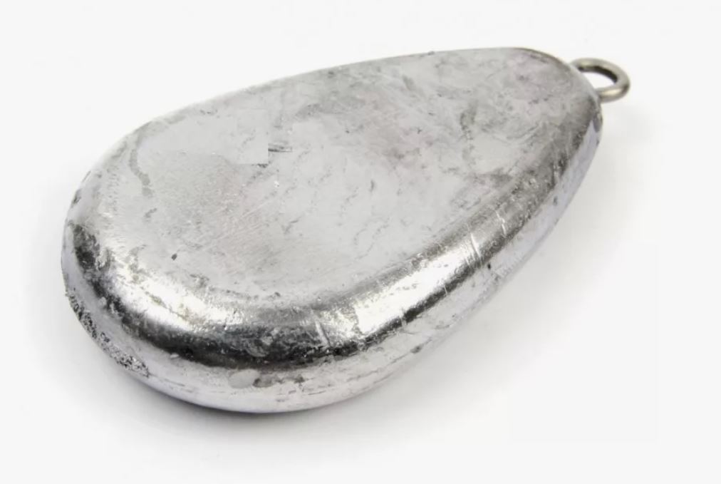 Груз Капля плоская с ухом 170г