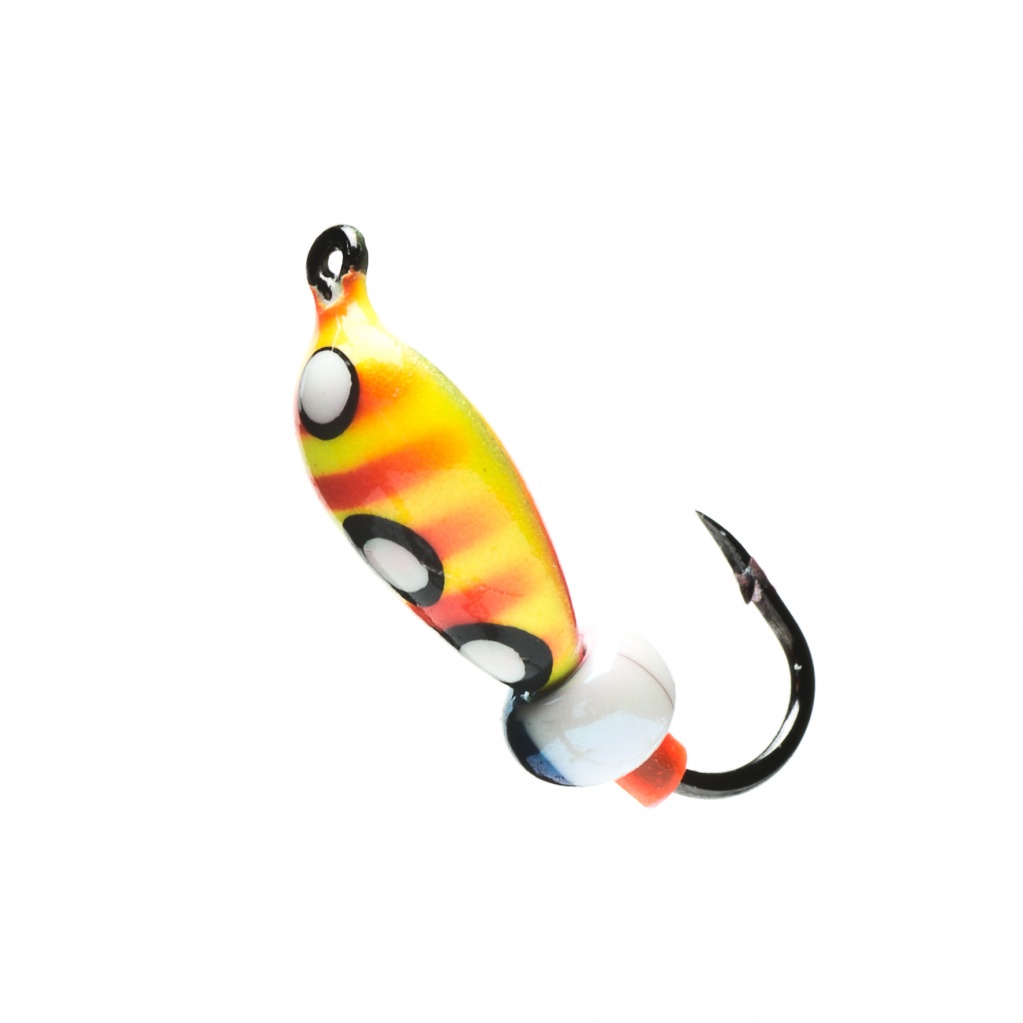 Мормышка вольфрам. LumiCom Семечка Ф3 покраска 204