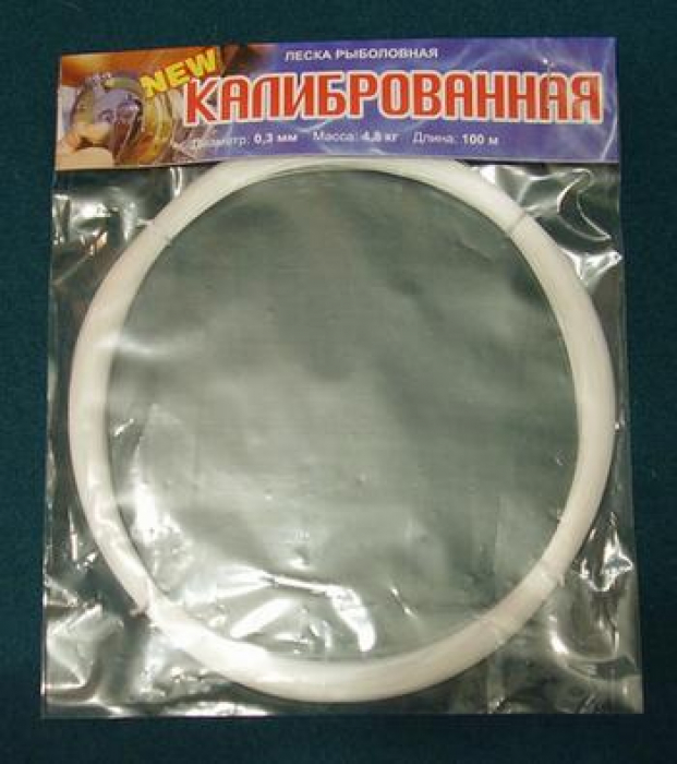 Леска Клинская  2,2мм. в мотке 25м. (123,5кг)