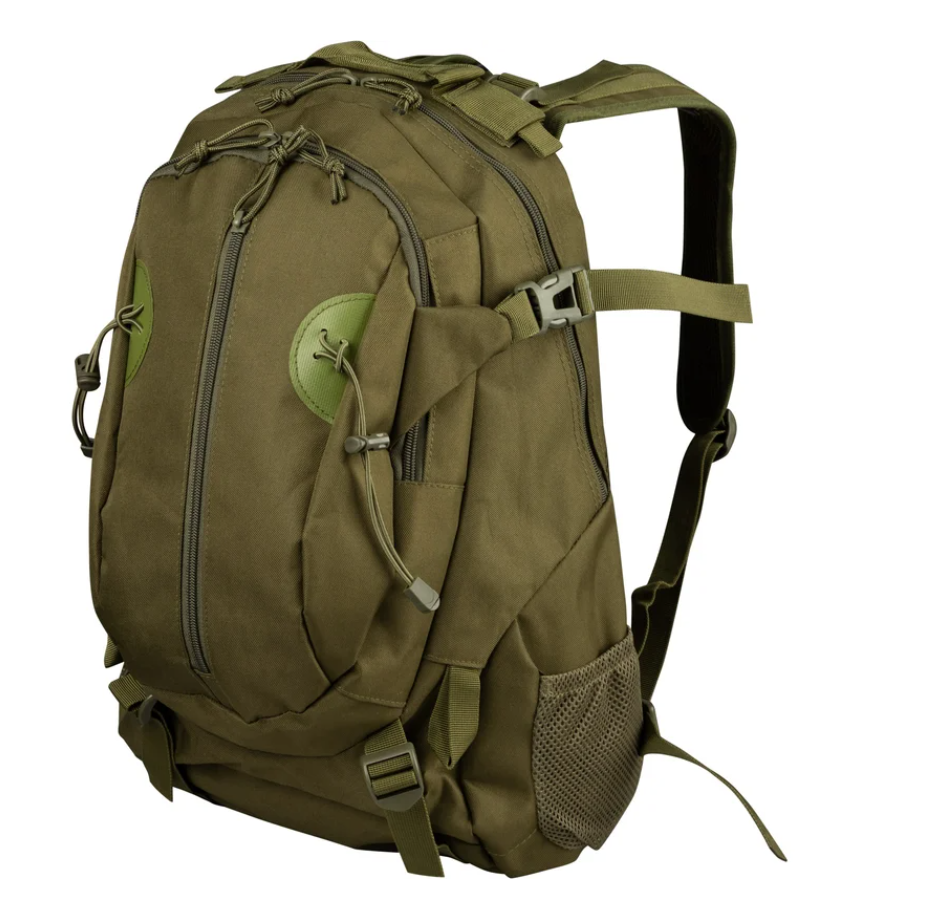 Рюкзак тактический Ecos BL076, тёмно-зелёный, объём: 30л (105603)