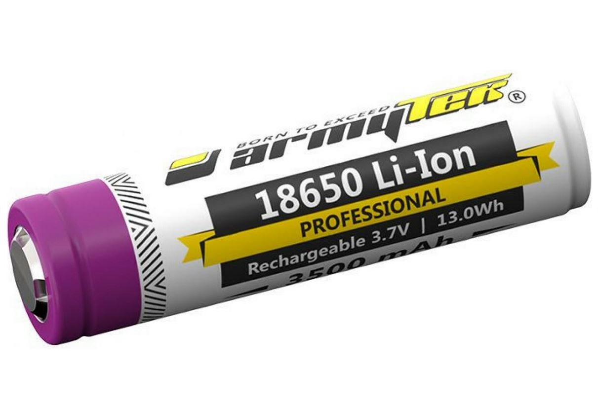 Аккумулятор Armytek 18650 Li-Ion c защитой 3500 mAh