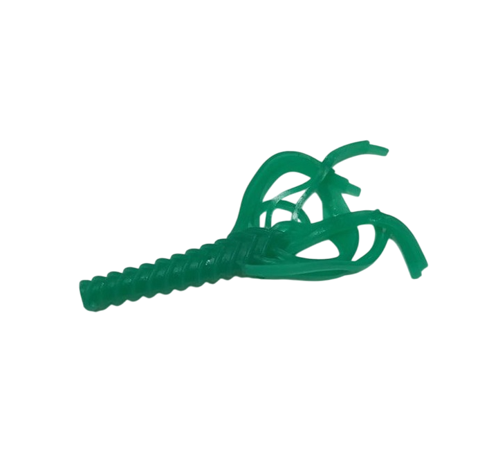 Нимфа OCTOPUS 92мм (съедобн. бирюзовый) (уп. 6шт)