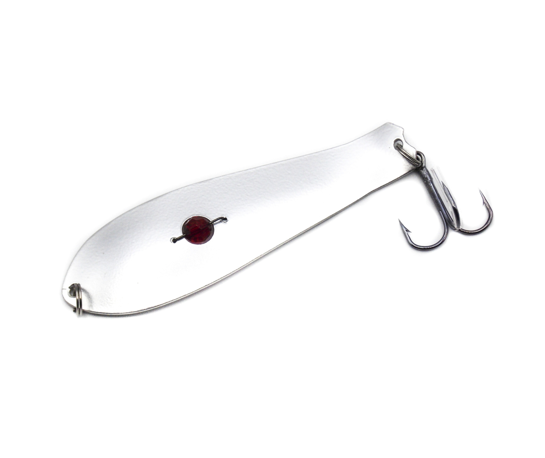 Блесна кол. SPIKE Академик, 34 гр. белый, блест.