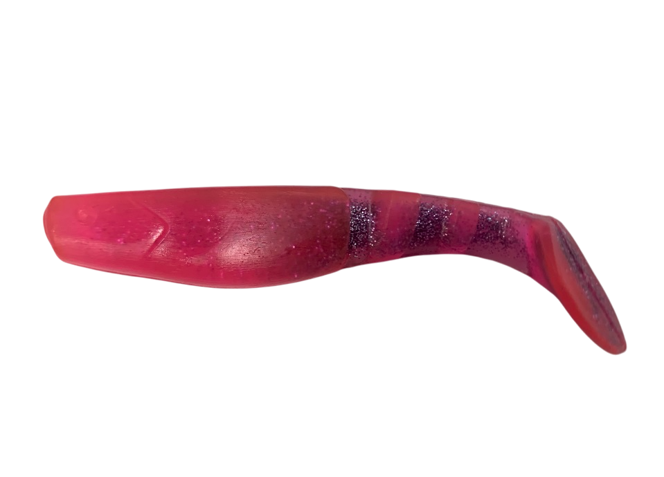 Виброхвост PREDATOR 76мм (съедобн. розвый) (уп. 4 шт)