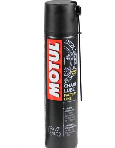 Смазка цепи MOTUL C4 Chain Lube FL улучшенная 400 мл.