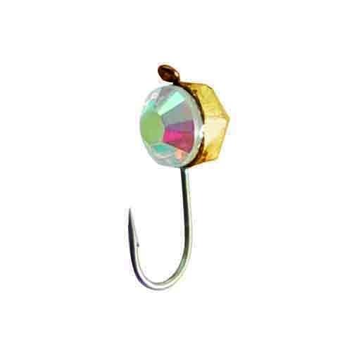 Мормышка вольфрам. LJ круглая гран. с кристал.