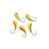 Мормышка вольфрам. ЯМАН Уралка с отв, р.5, вес 1,53 цв.желт./оранж. Я-МР2342 Мормышка вольфрам. ЯМАН Уралка с отв, р.5, вес 1,53 цв.желт./оранж. Я-МР2342