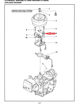 ������� ���������� MARLIN Charging coil (15F-01.03.04)