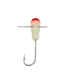 Мормышка полимер. NW Опарыш, с отвер. кр.10 (фосфор. красный) Мормышка полимер. NW Опарыш, с отвер. кр.10 (фосфор. красный)