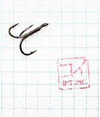 Крючок тройник KOI ROUND TREBLE, размер 8 (INT), цвет BN (10 шт.) Крючок тройник KOI ROUND TREBLE, размер 8 (INT), цвет BN (10 шт.)