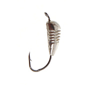 Мормышка вольфрам. LumiCom Гвоздик Ф4.5 серебро Мормышка вольфрам. LumiCom Гвоздик Ф4.5 серебро