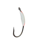 Мормышка NW Лодочка, длит свечение СИНЕЕ, кр.8, ушко, (золотой флекс) Мормышка NW Лодочка, длит свечение СИНЕЕ, кр.8, ушко, (золотой флекс)