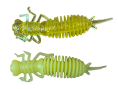 Жук-личинка LARVA 64мм (съедобн. желтый в ассорт.) (уп. 8шт) Жук-личинка LARVA 64мм (съедобн. желтый в ассорт.) (уп. 8шт)