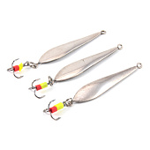 Блесна вертикальная Яман Идеальная с тройником,размер 40 мм, вес 4,5 г,цвет никель Я-БВ112 Блесна вертикальная Яман Идеальная с тройником,размер 40 мм, вес 4,5 г,цвет никель Я-БВ112