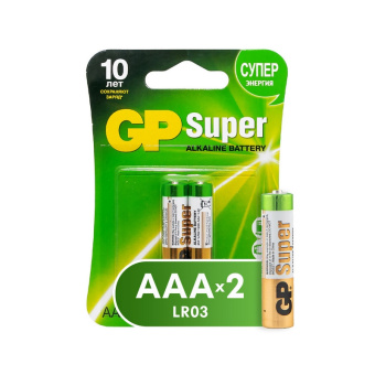 ��������� GP Super Alkaline 24� ��A ��������. (2 ��.)