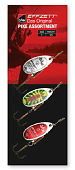   EFFZETT SPINNER ASSORTMENT PERCH 4 ST. 60593