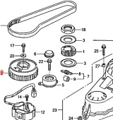 ���� ����������� Honda (14320-ZW2-F00)
