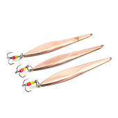 Блесна вертикальная Яман Щучья с тройником, размер 70 мм, вес 11,5 г, цвет медь Я-БВ168 Блесна вертикальная Яман Щучья с тройником, размер 70 мм, вес 11,5 г, цвет медь Я-БВ168
