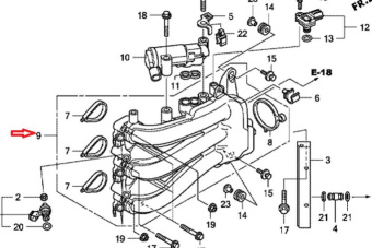   Honda (17110-ZZ5-003)