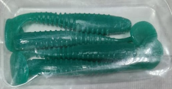 Виброхвост TRAPER FAN 96мм (съедобн. зеленый в ассорт.) (уп. 4шт) Виброхвост TRAPER FAN 96мм (съедобн. зеленый в ассорт.) (уп. 4шт)