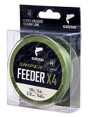 Шнур плет. Salmo Sniper х4 FEEDER BRAID Army Green 150/012 Шнур плет. Salmo Sniper х4 FEEDER BRAID Army Green 150/012
