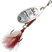 Блесна вращ. DAM Effzett Standart Spinner Dressed 20гр - #6 - Reflex Silver 60571 Блесна вращ. DAM Effzett Standart Spinner Dressed 20гр - #6 - Reflex Silver 60571