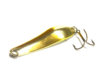 Блесна кол. SPIKE Уралка 29 гр. желтый, мат. Блесна кол. SPIKE Уралка 29 гр. желтый, мат.