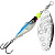 Блесна вращ. AQUA FISH LONG EXTRA-3, 20,0g, лепесток №3 (серебро), цвет тела 06 (голубая спинка, сер Блесна вращ. AQUA FISH LONG EXTRA-3, 20,0g, лепесток №3 (серебро), цвет тела 06 (голубая спинка, сер