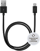 Êàáåëü USB 2.0 - micro USB Deppa (äâóõñòîðîííèé,2 ì, ÷åðíûé,72213) Êàáåëü USB 2.0 - micro USB Deppa (äâóõñòîðîííèé,2 ì, ÷åðíûé,72213)