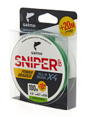 Шнур плет. Salmo Sniper BP ALL R BRAID х4 Grass Green 120/017 Шнур плет. Salmo Sniper BP ALL R BRAID х4 Grass Green 120/017