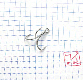 Крючок тройник KOI 6066, размер 8 (INT), цвет MT KH3341-8MT Крючок тройник KOI 6066, размер 8 (INT), цвет MT KH3341-8MT