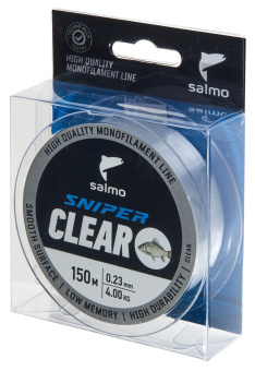 Леска моно. Salmo Sniper Clear 150/023 Леска моно. Salmo Sniper Clear 150/023