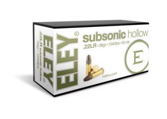  5.6 (22 LR) ELEY Subsonic HP