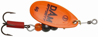  . DAM Effzett Fluo Spinner 12 - #5 - Orange 60692