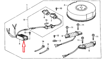 ��������������� ���� Honda  (31620-ZV1-A01)