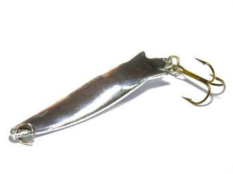 Блесна кол. SPIKE Тоби, 23 гр. белый, блест.  Блесна кол. SPIKE Тоби, 23 гр. белый, блест.