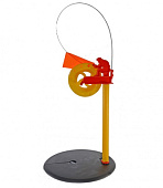 Жерлица не оснащенная ЛИМАН РЫБАЧОК ножка-300мм, катушка-90мм, блин-200мм, флажок (индив.упак) Жерлица не оснащенная ЛИМАН РЫБАЧОК ножка-300мм, катушка-90мм, блин-200мм, флажок (индив.упак)