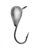 Мормышка вольфрам. Капля зеркальце медь комб. бис. BN Мормышка вольфрам. Капля зеркальце медь комб. бис. BN