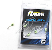 Мормышка вольфрам. ЯМАН Капля с отв, р.5, вес1,70,цв.фосфор Я-МР0814 Мормышка вольфрам. ЯМАН Капля с отв, р.5, вес1,70,цв.фосфор Я-МР0814