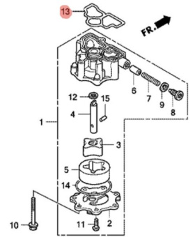   Honda (91301-ZV5-010)