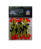 Сторожок Три Кита В-4Ф витой полимер. ЖЕЛТЫЙ  4-8гр Сторожок Три Кита В-4Ф витой полимер. ЖЕЛТЫЙ  4-8гр