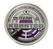 Пульки Квинтор №3 4,5мм. (150шт.)  Пульки Квинтор №3 4,5мм. (150шт.)