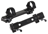 Кронштейн с кольцами 30мм MAK на TikkaТ3 быстросьемный (5072-30107) Кронштейн с кольцами 30мм MAK на TikkaТ3 быстросьемный (5072-30107)
