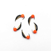 Мормышка вольфрам. безнасадочная ЯМАН Капелька №2, вес 0,50 гр., фц. красный шар, цв. латунь Мормышка вольфрам. безнасадочная ЯМАН Капелька №2, вес 0,50 гр., фц. красный шар, цв. латунь