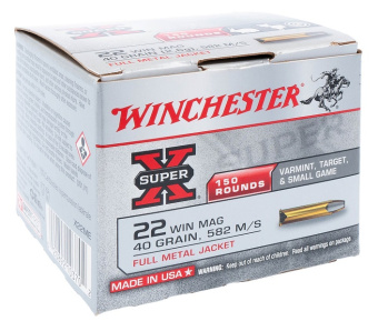 ������ 22 WMR Winchester FMJ 2,6��.