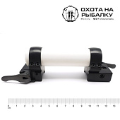 Кольца Apel в сборе 25,4 мм на базу weaver низкие быстросъемные Кольца Apel в сборе 25,4 мм на базу weaver низкие быстросъемные