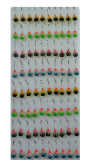 Мормышка фосфор. №60 (набор) 6 Мормышка фосфор. №60 (набор) 6