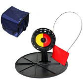 Набор жерлиц не оснащенная ЛИМАН в круглой сумке (10 шт.) + с маячком Набор жерлиц не оснащенная ЛИМАН в круглой сумке (10 шт.) + с маячком