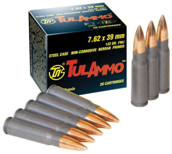 ������ 7.62�39 Tul Ammo �� (FMJ) 8,0 ���.