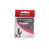������� Namazu Pro ROLLING RIBBED SWIVEL, ������, ��. Carbon, �. 8, test-9 �� (��. 10 ��.)